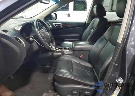 2014 Nissan Pathfinder Sv Hybrid from USA, damaged, VIN 5N1CR2MM7EC653633